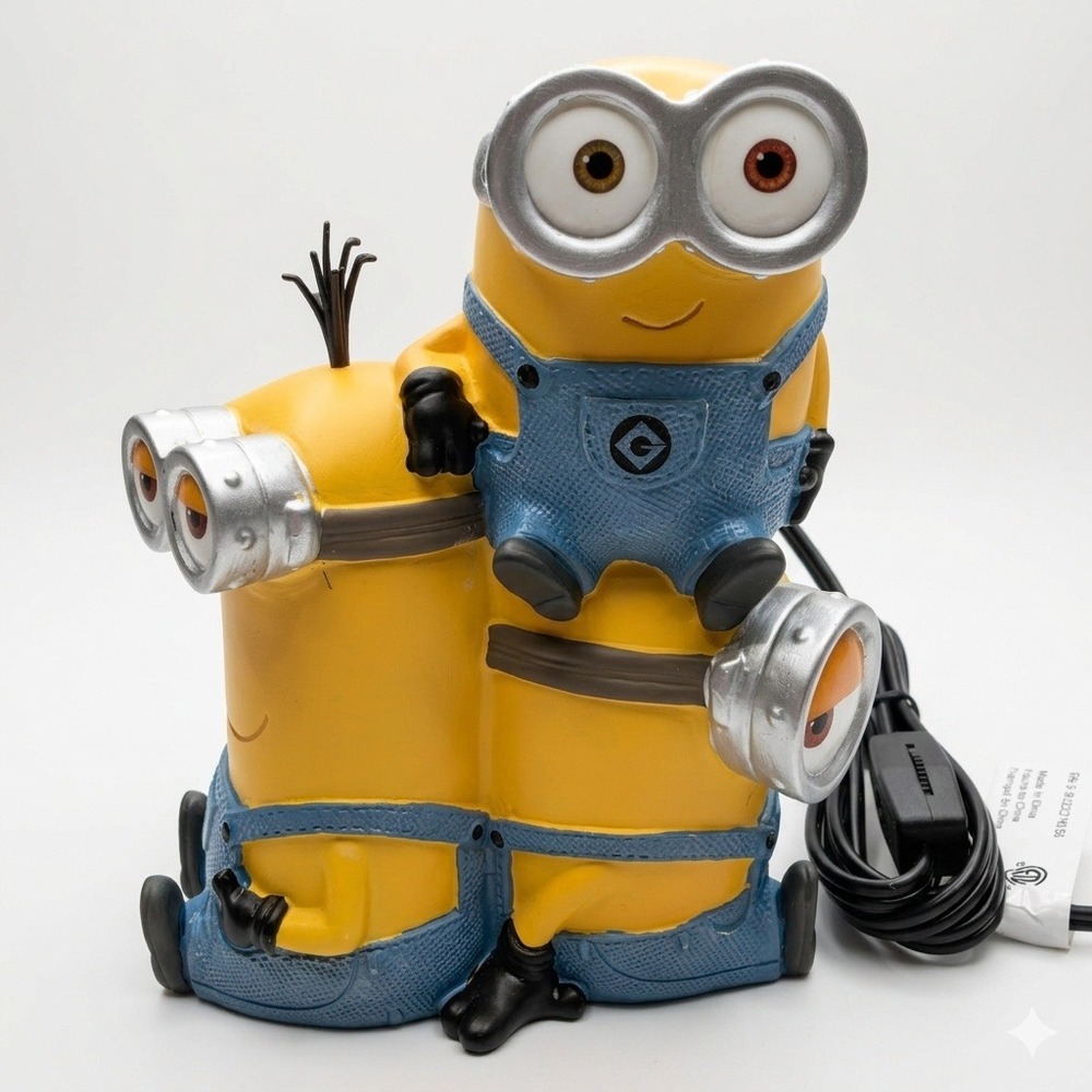 Scentsy Minions Wax Warmer Full Size Illumination Despicable‎ Me Retired NO DISH